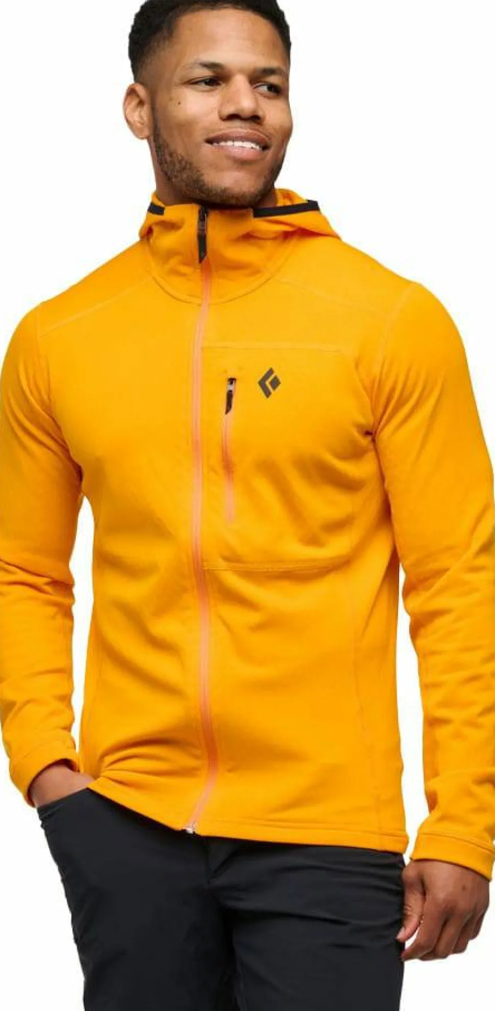 Black Diamond Men's Coefficient Fleece Hoody Bd Orange