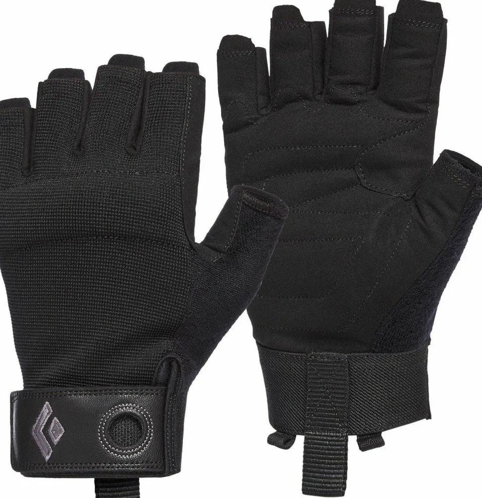Black Diamond Men's Crag Half-Finger Gloves Black