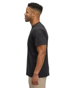 Black Diamond Men's Diamond Patch Ss Pocket Tee Black