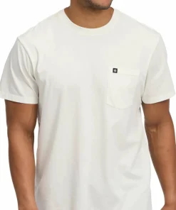 Black Diamond Men's Diamond Patch Ss Pocket Tee Off White
