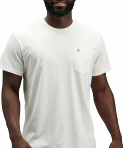Black Diamond Men's Diamond Patch Ss Pocket Tee Off White