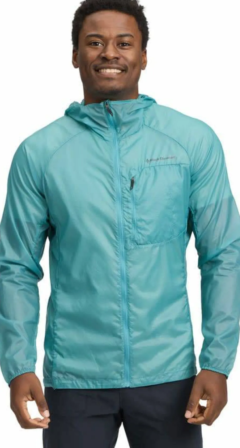 Black Diamond Men's Distance Wind Shell Glacier