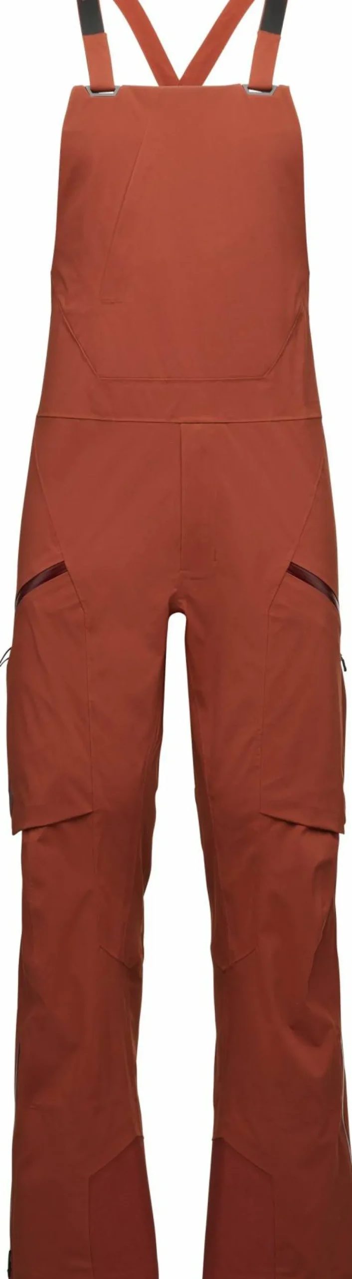 Black Diamond Men's Factor Bibs Iron Red