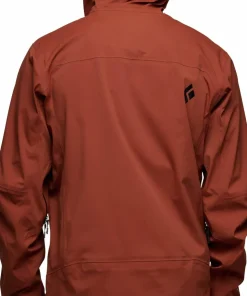 Black Diamond Men's Factor Shell Iron Red