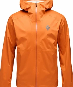 Black Diamond Men's Fineline Stretch Shell Saffron