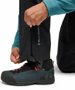 Black Diamond Men's Fineline Stretch FZ Pants Long Black