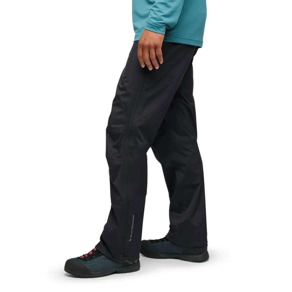 Black Diamond Men's Fineline Stretch FZ Pants Long Black