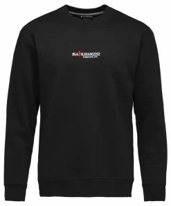 Black Diamond Men's Heritage Wordmark Crewneck Black