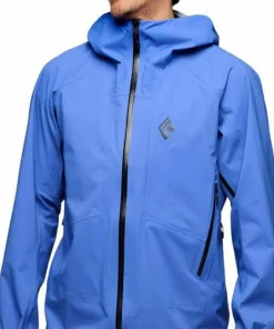 Black Diamond Men's Highline Stretch Shell Jacket Clean Blue