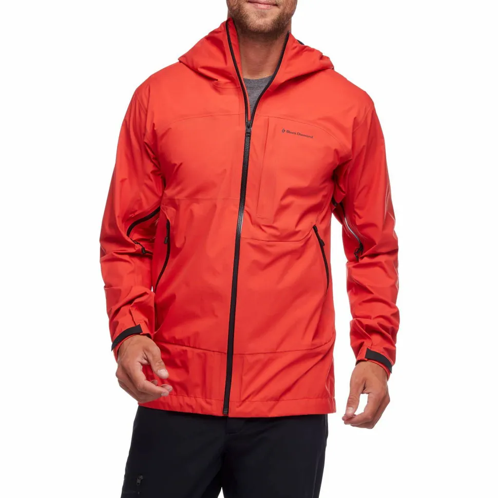 Black Diamond Men's Highline Stretch Shell Jacket Octane