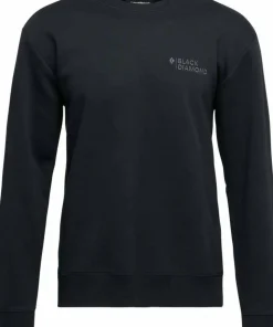 Black Diamond Men's Mini Stacked Crewneck Black