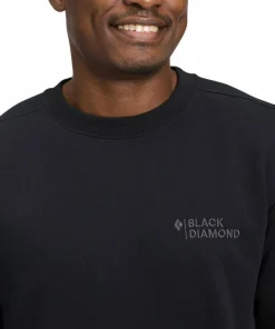 Black Diamond Men's Mini Stacked Crewneck Black