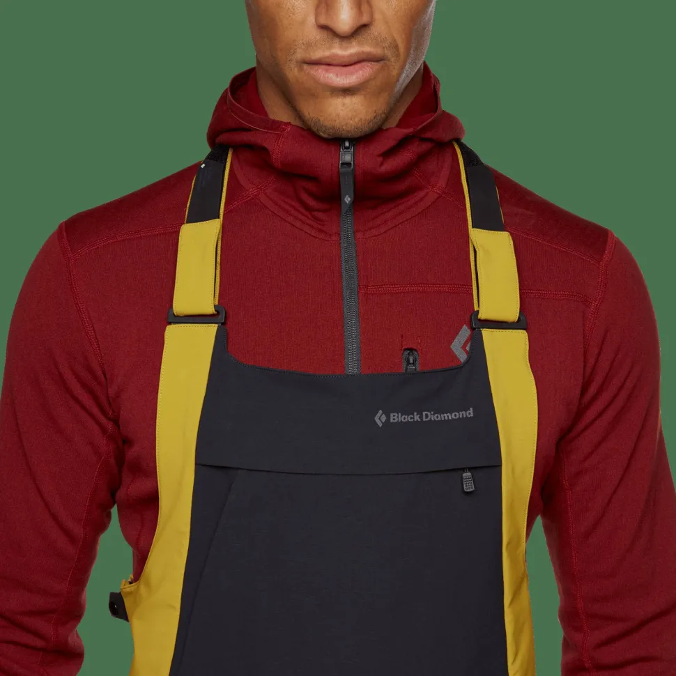 Black Diamond Men's Recon Bibs Amber/Black