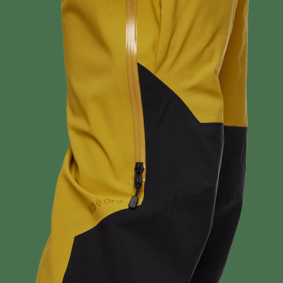 Black Diamond Men's Recon Bibs Amber/Black