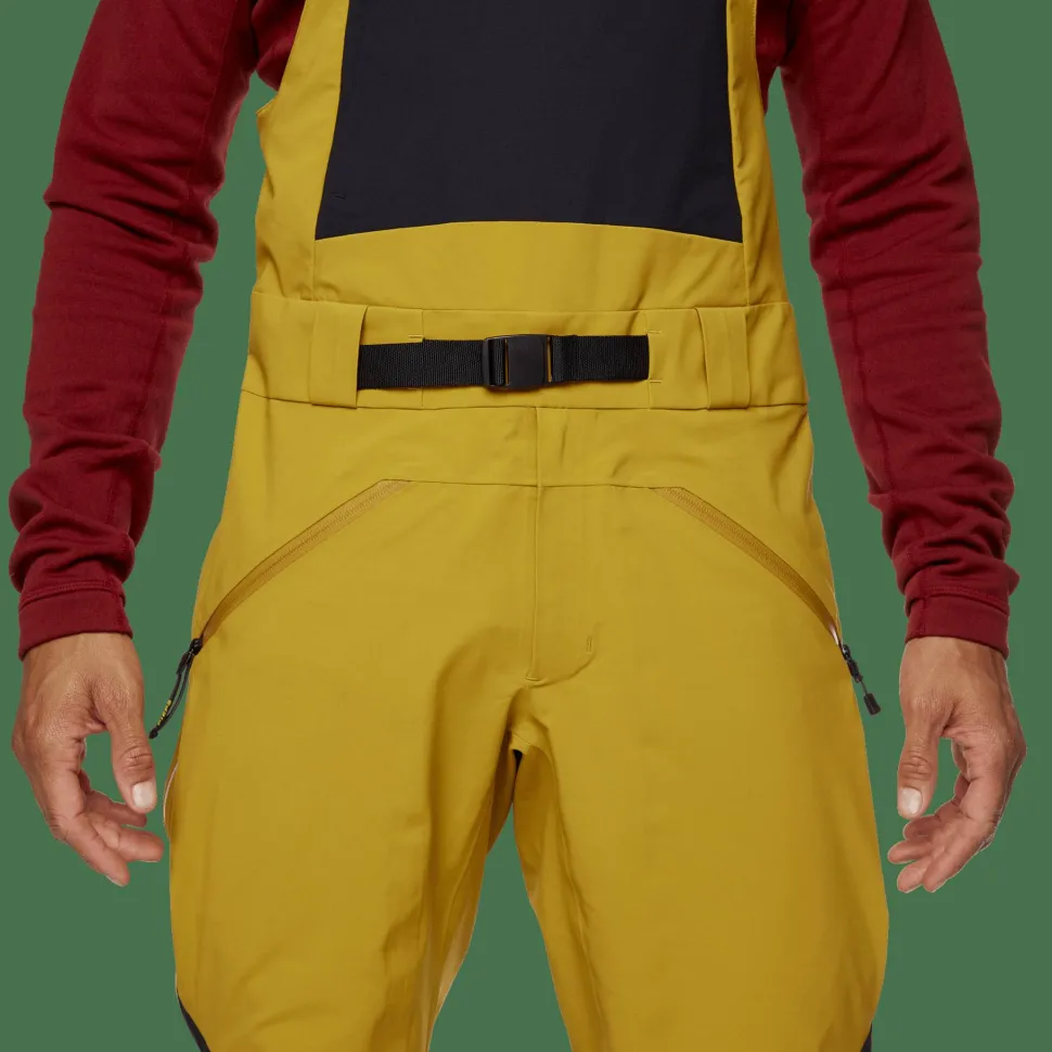 Black Diamond Men's Recon Bibs Amber/Black