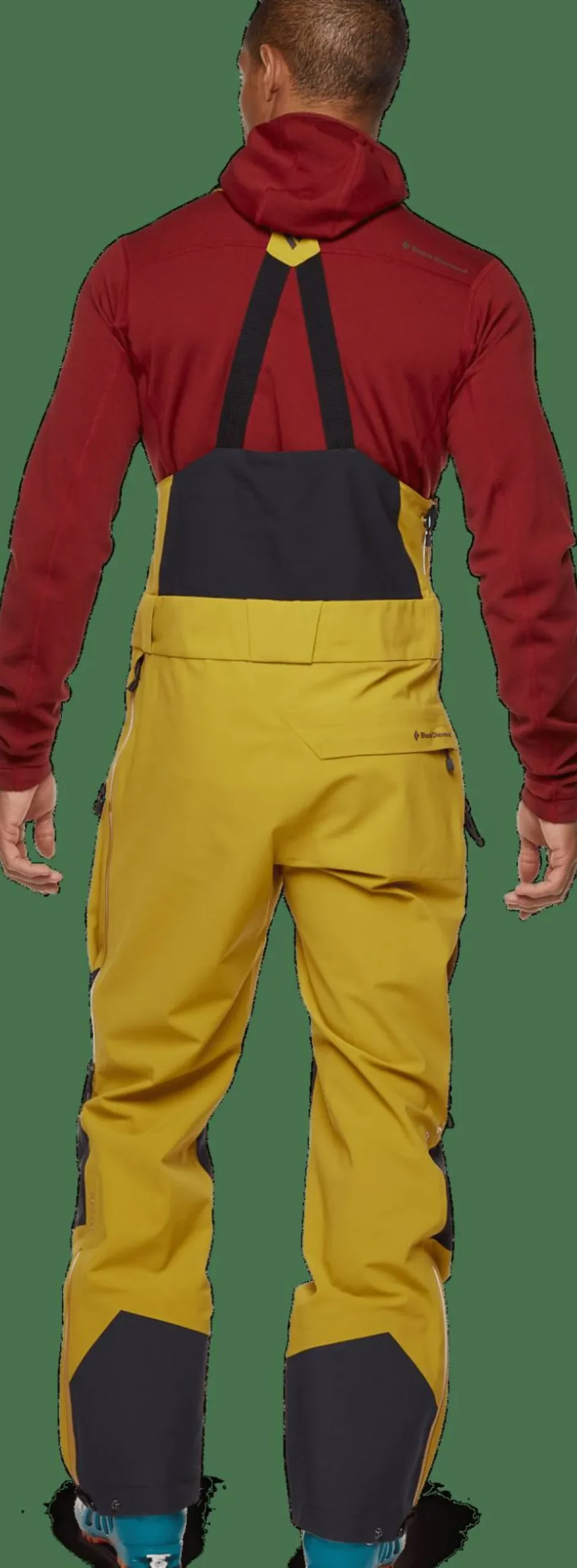Black Diamond Men's Recon Bibs Amber/Black