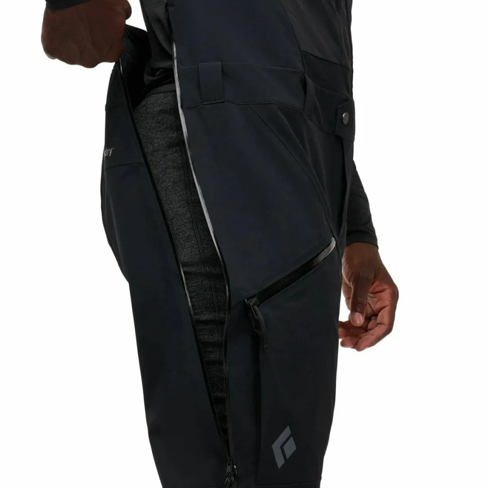 Black Diamond Men's Recon Stretch Bibs Black