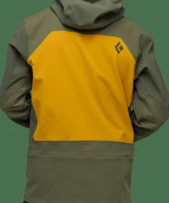 Black Diamond Men's Recon Pro Stretch Shell Tundra/Amber