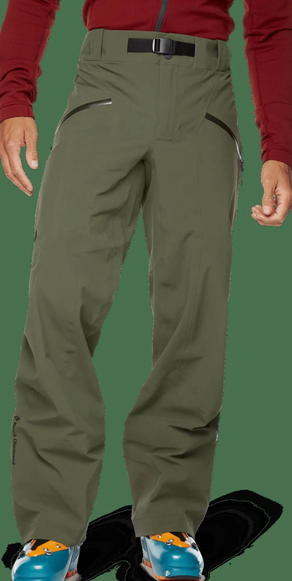 Black Diamond Men's Recon Stretch Ski Pants Tundra
