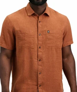 Black Diamond Men's Scenic Route Ss Shirt Clay-saffron