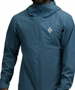Black Diamond Men's Strataline Stretch Shell Midnight Blue