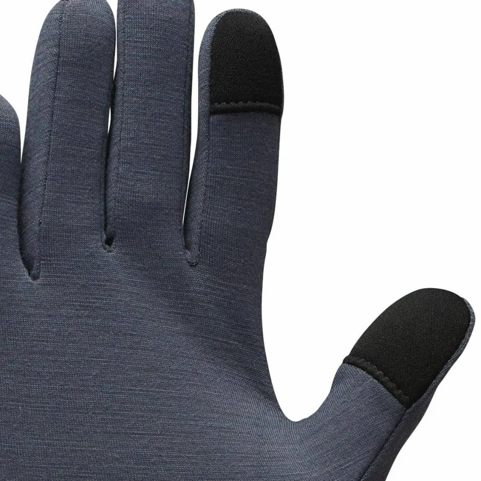 Black Diamond Midweight Wool Liners Charcoal