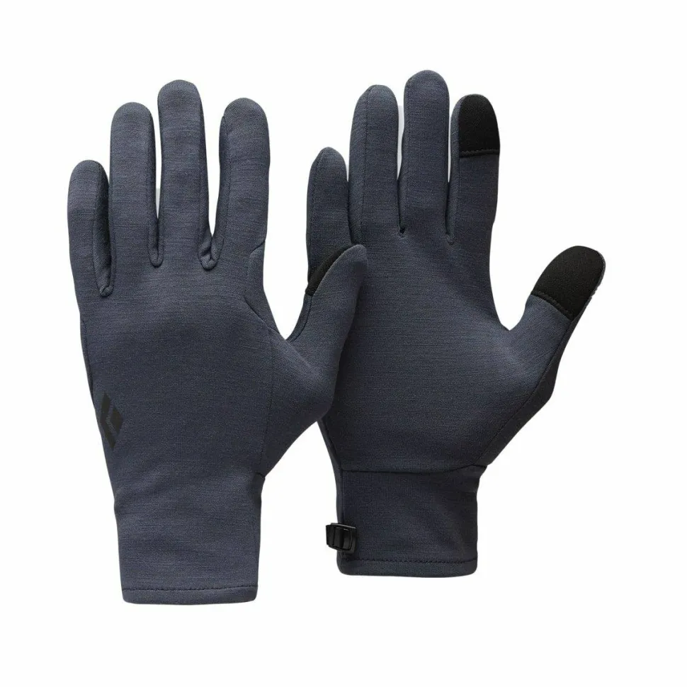 Black Diamond Midweight Wool Liners Charcoal
