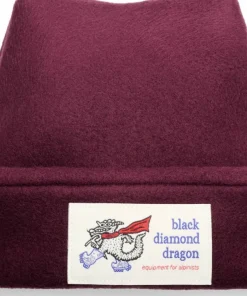 Black Diamond Pointed Fleece Beanie Fig