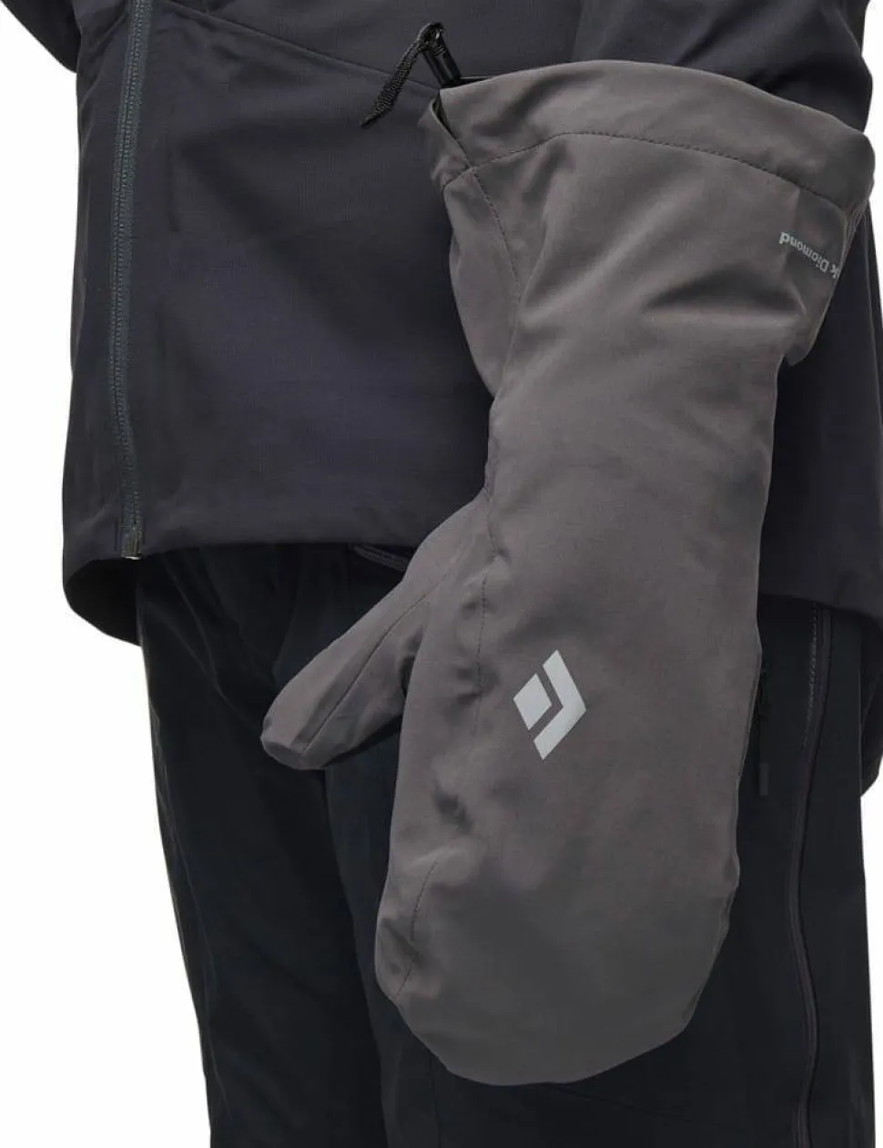Black Diamond Waterproof Overmitts Smoke