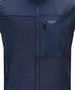 Brynje Unisex Polar Fleece Vest Navy