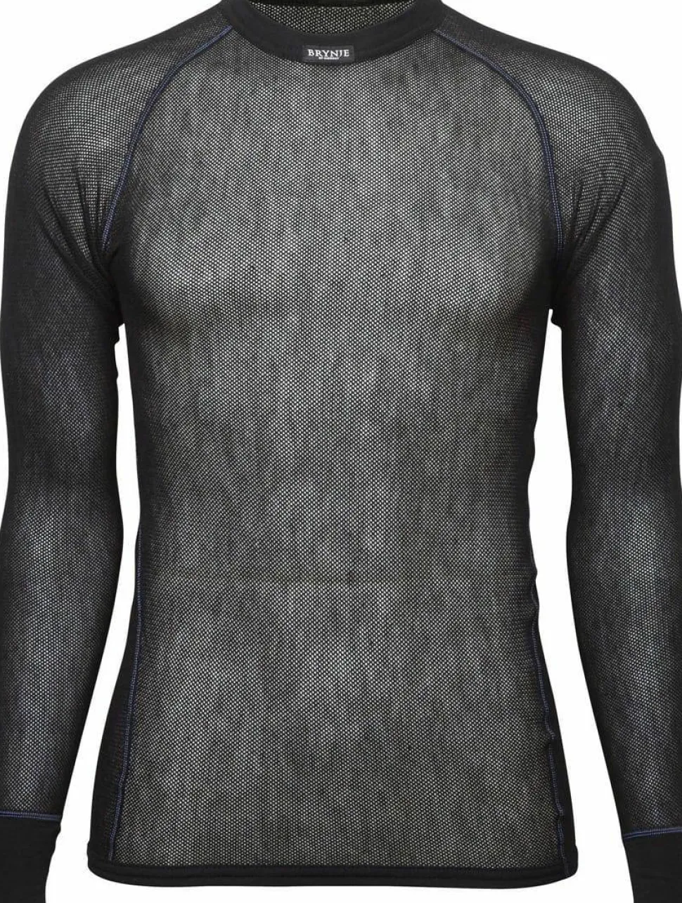 Brynje Unisex Wool Thermo Light Shirt Black
