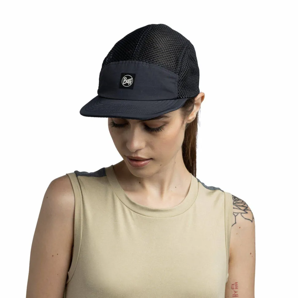 Buff 5 Panel Air Cap Saret Black