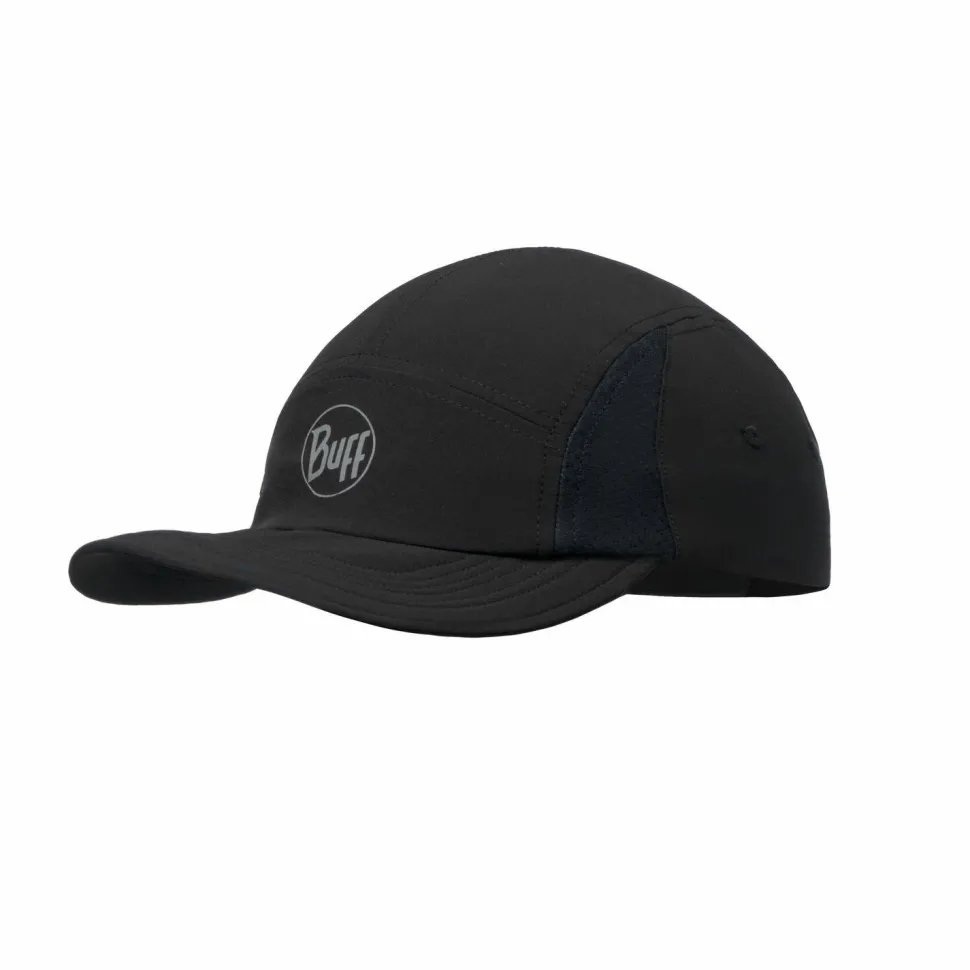 Buff 5 Panel Cap (2021) R-Solid Black