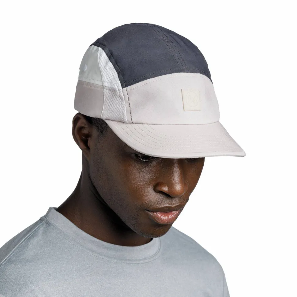 Buff 5 Panel Go Cap Domus Grey