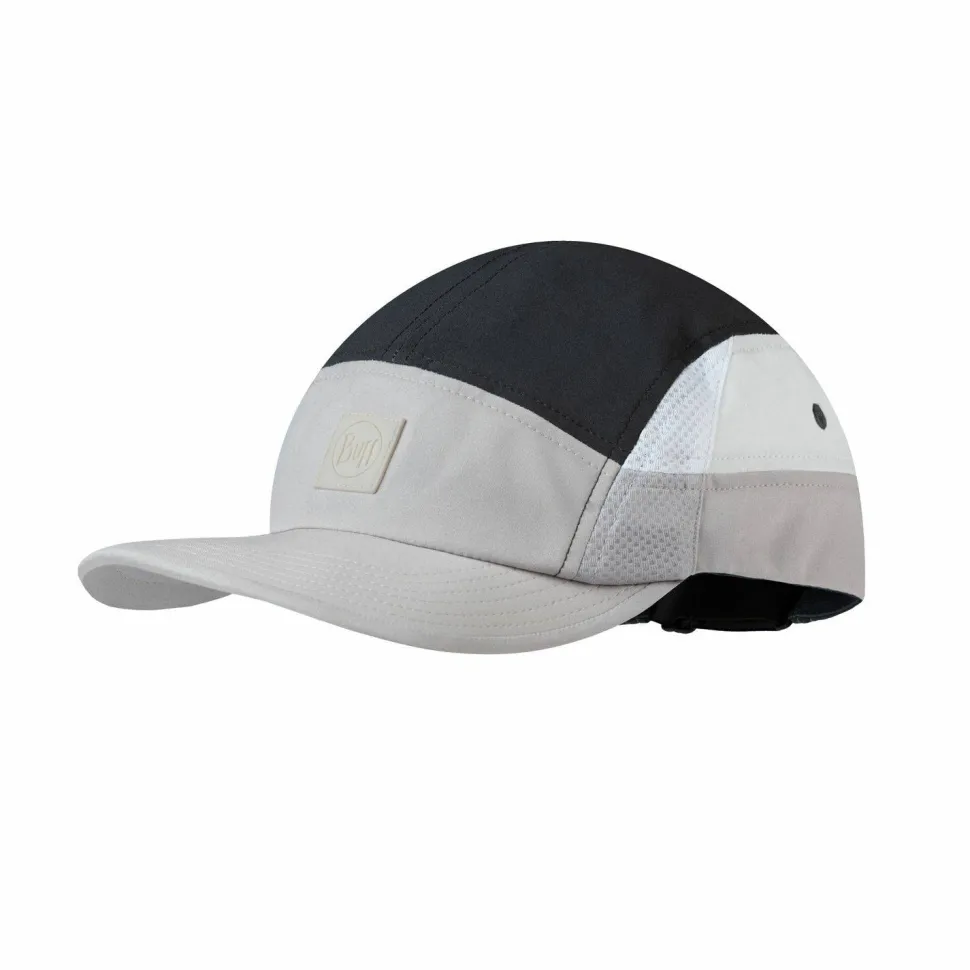 Buff 5 Panel Go Cap Domus Grey