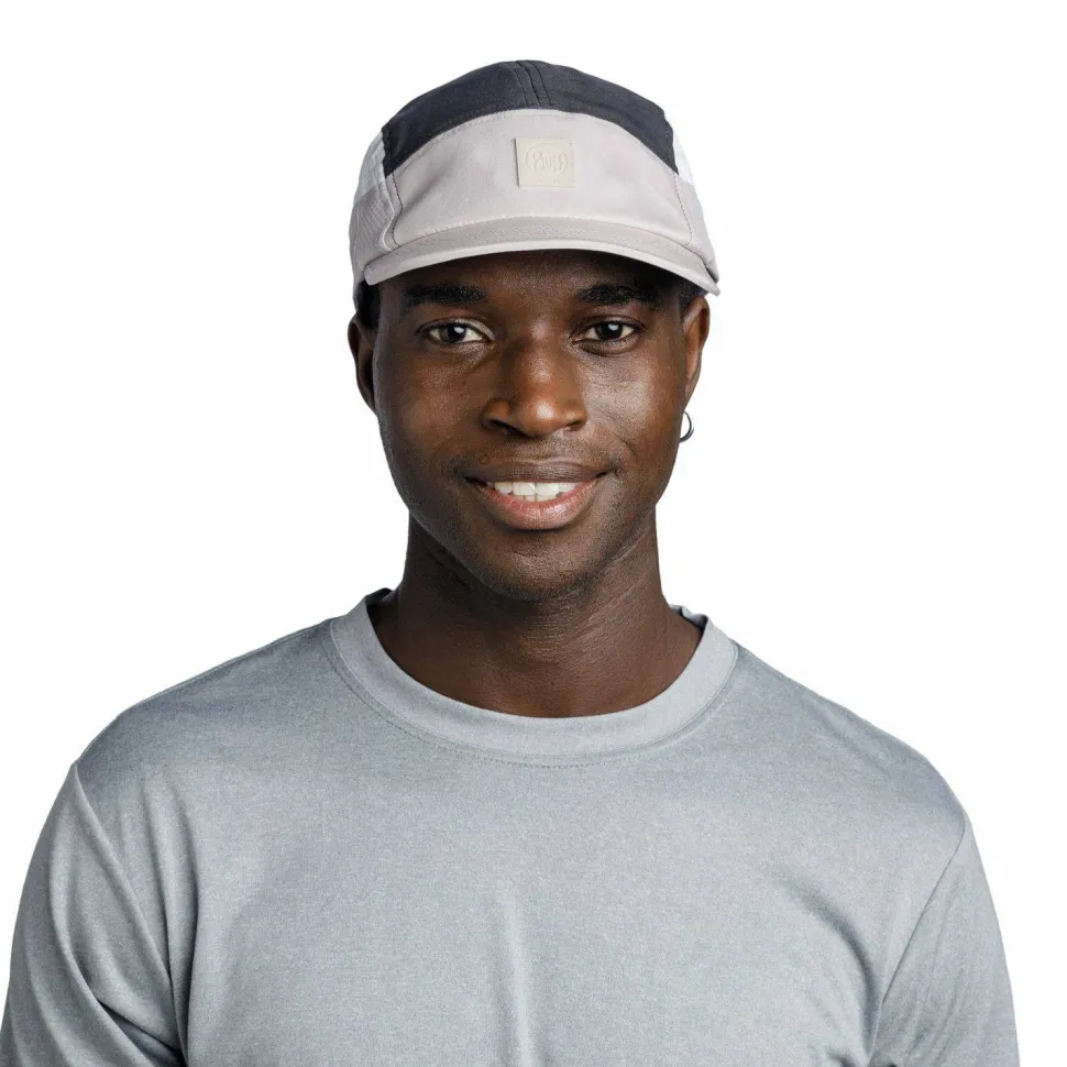 Buff 5 Panel Go Cap Domus Grey