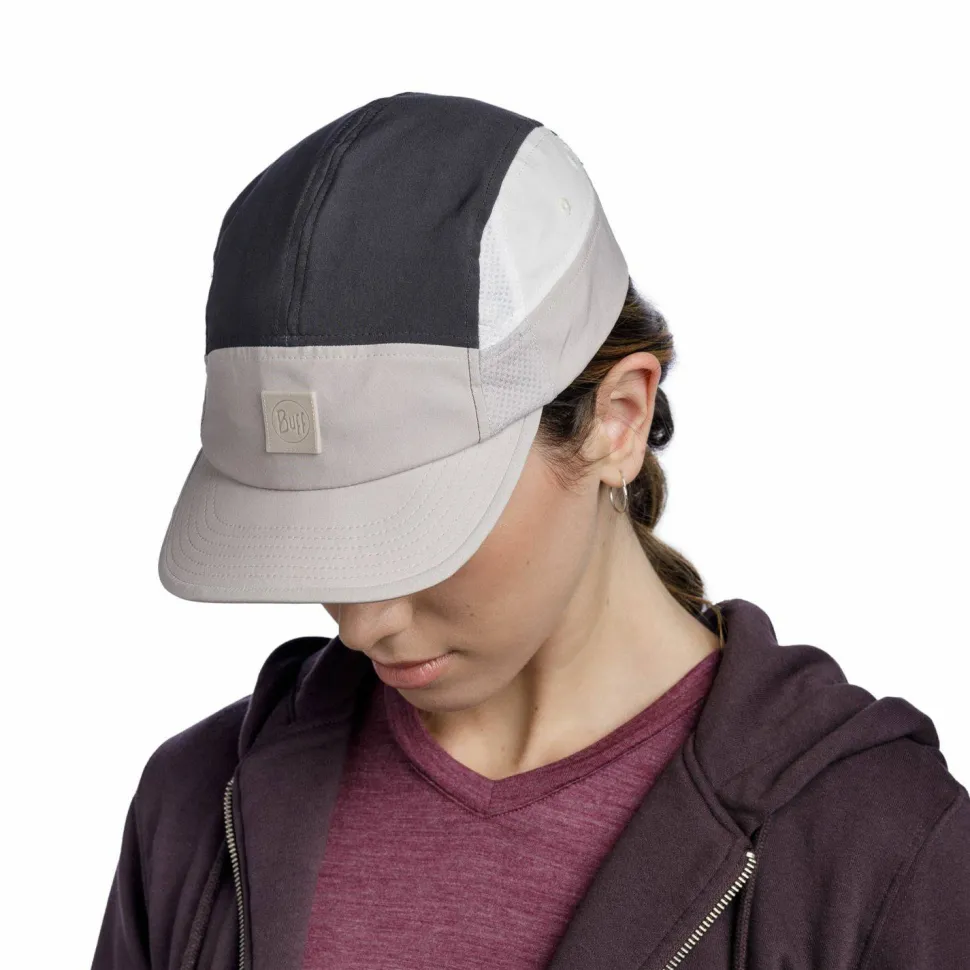 Buff 5 Panel Go Cap Domus Grey