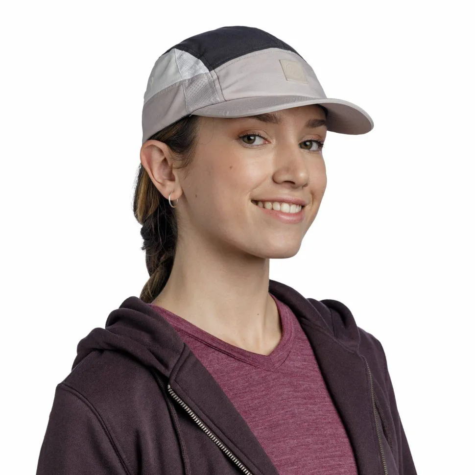 Buff 5 Panel Go Cap Domus Grey
