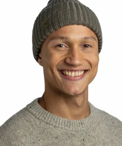 Buff Beanie Knitted Erviny Erviny Bark