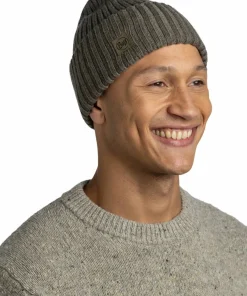 Buff Beanie Knitted Erviny Erviny Bark
