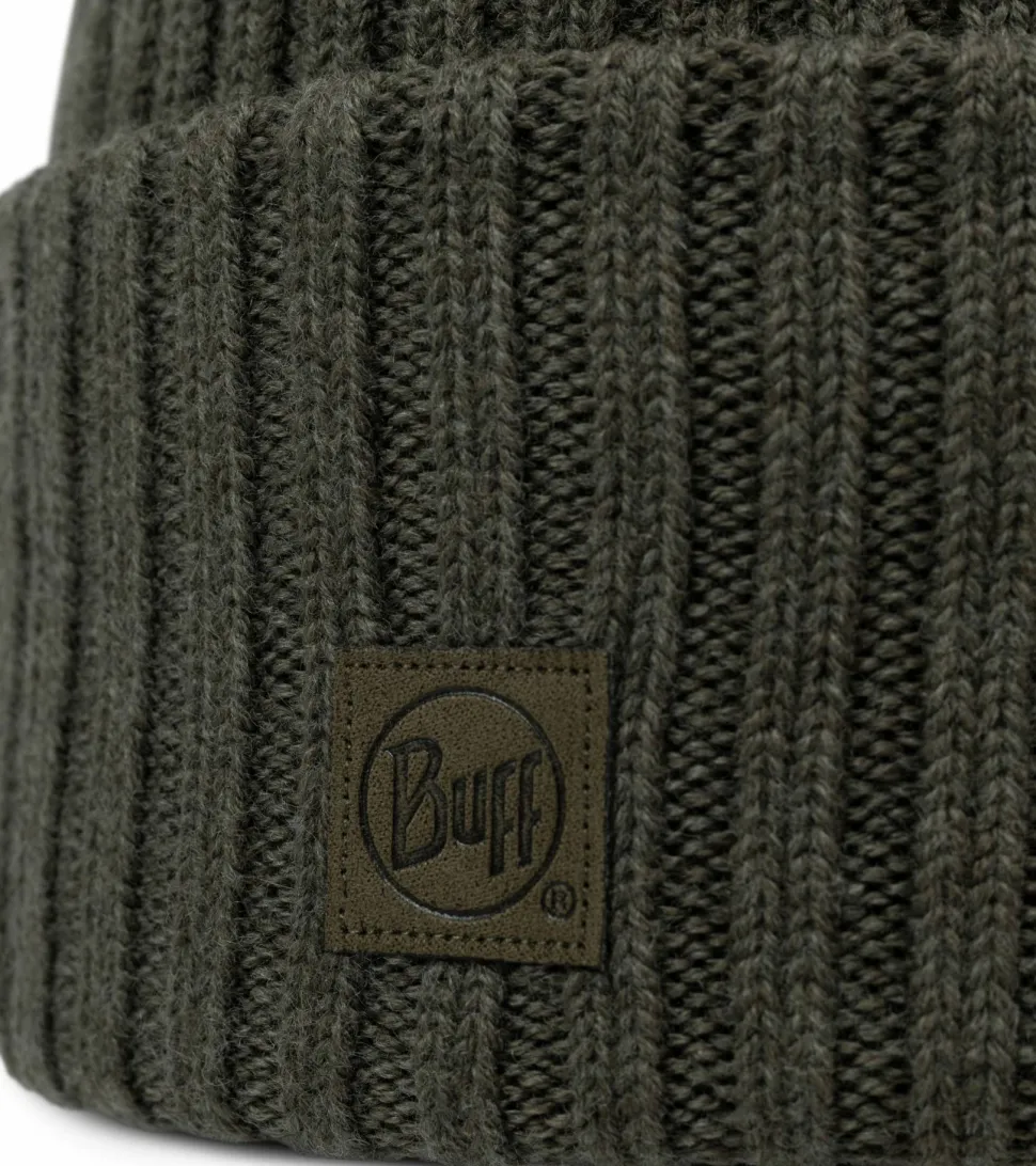 Buff Beanie Knitted Erviny Erviny Bark