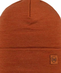 Buff Merino Heavyweight Beanie Solid Cinnamon