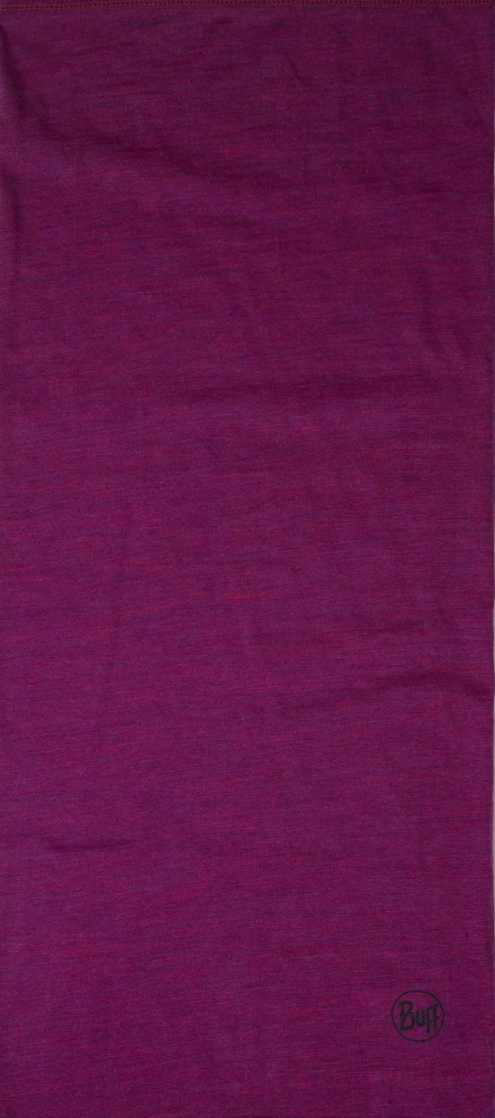 Buff Merino Lightweight Neckwear Solid Magenta