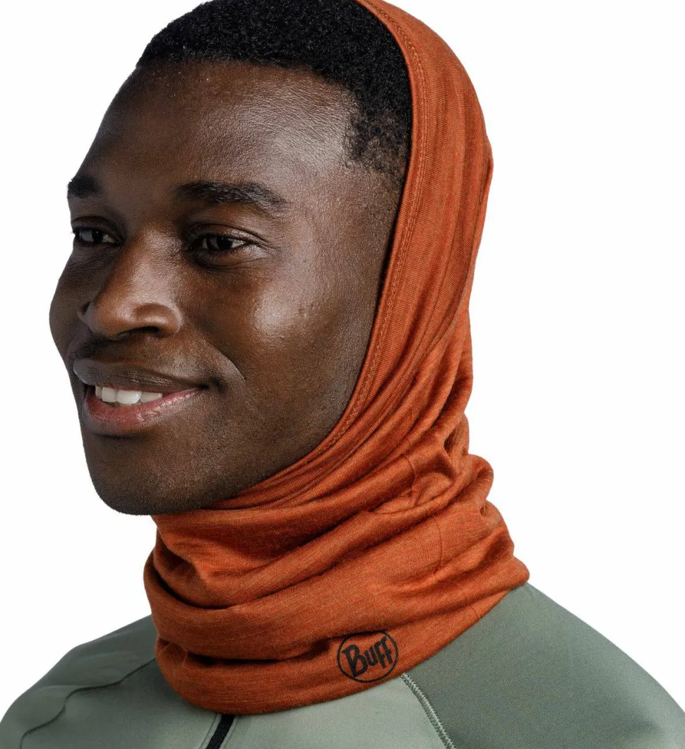 Buff Merino Lightweight Neckwear Solid Cinnamon
