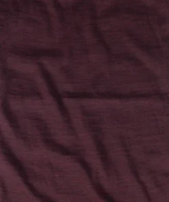 Buff Merino Lightweight Neckwear Solid Garnet