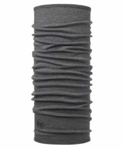 Buff Midweight Merino Wool Tubular Light Grey Melange