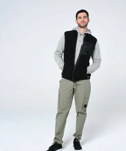 Bula Men's Basecamp Fleece Vest 2.0 Black