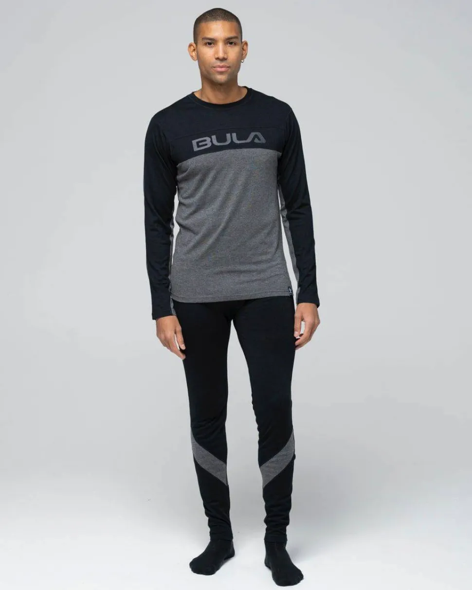 Bula Men's Retro Merino Wool Pants Black