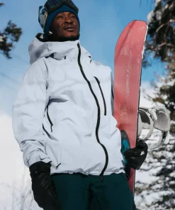 Burton Men's Ak Gore Cyclic Jacket Gray Cloud