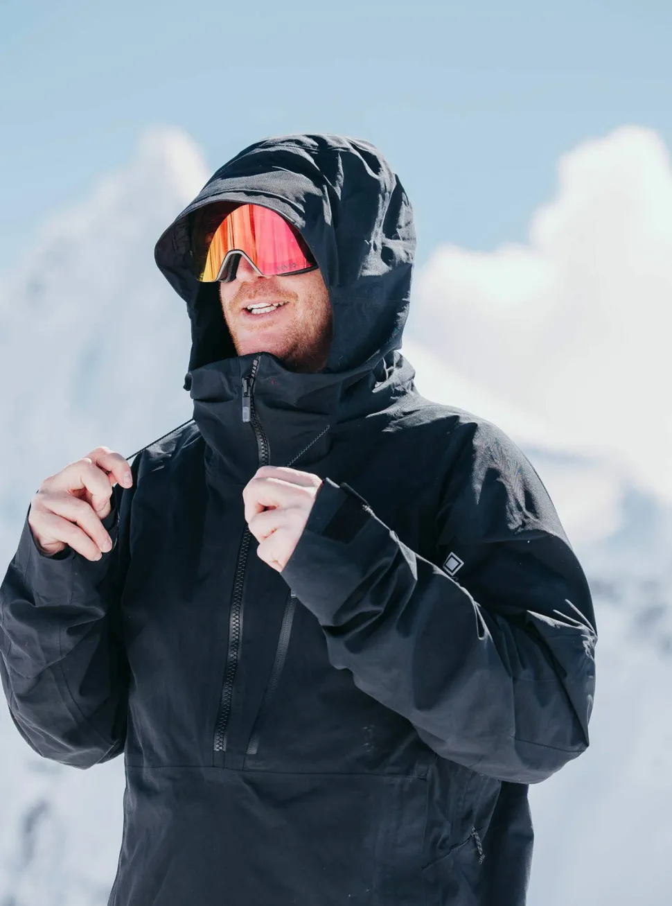 Burton Men's Ak Gore Velocity Anorak True Black